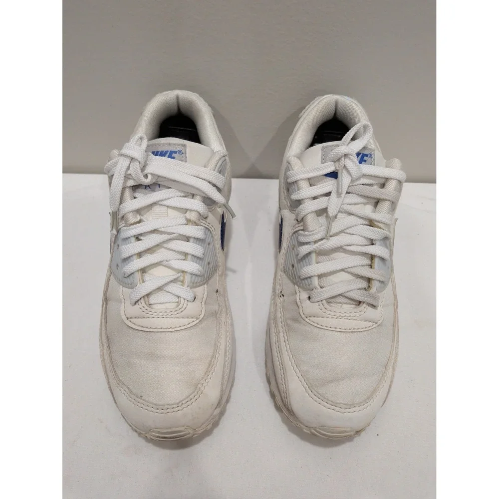Nike Air Max 90 Summit White Platinum Blue DX0115-100 Women's Size 7